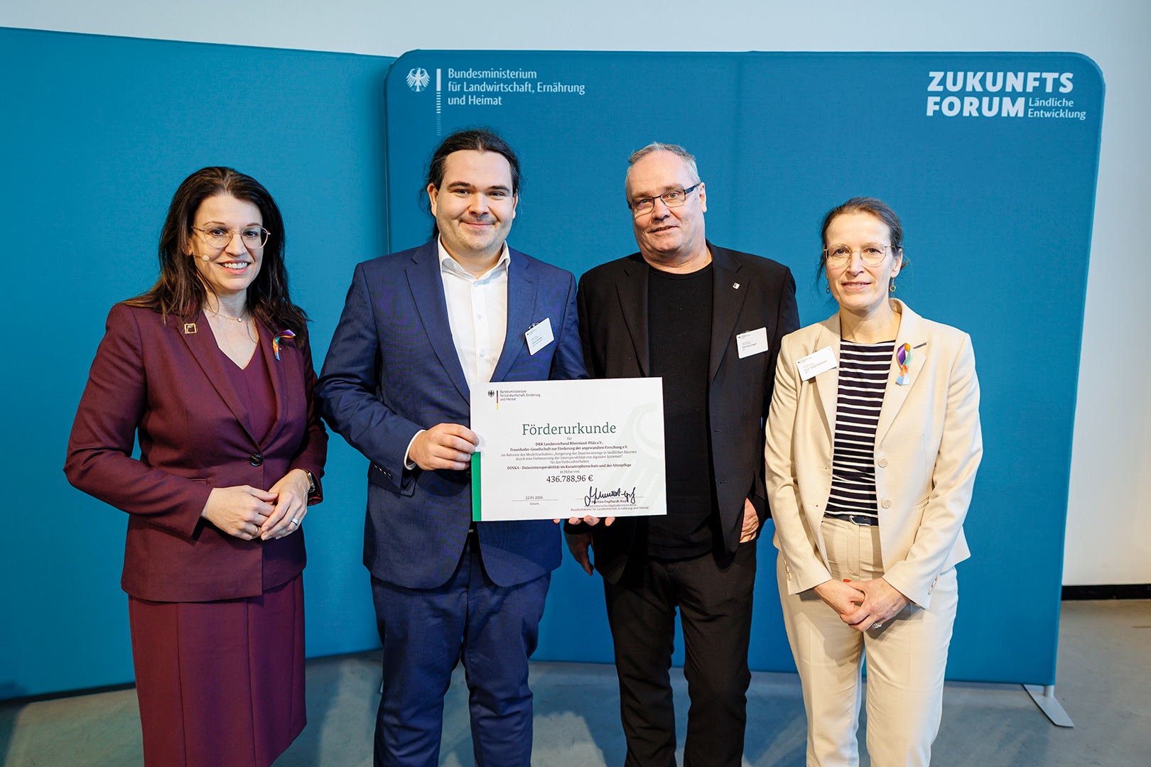 DINKA Urkundenübergabe: Gute Vorbereitung entscheidet im Katastrophenfall über Handlungsfähigkeit